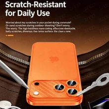 Miếng dán cường lực cao cấp bảo vệ ống kính camera cho iPhone 17 Pro/17 Pro Max, khung kim loại, bảo vệ toàn diện ống kính phía sau + chống phản xạ AR & AF. - Màu xanh lam - Xem 7