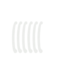 6pcs Silicone Eyelash Curler Pads, Colorful Eyelash Curling Auxiliary Tools, Silicone Boat-Shaped Pads, Reusable Eyelash Perming Pads, Eyelash Perming Tools, Soft Silicone Curling And Perming Compensating Pads, Eyelash Stickers, Makeup Tools, Suitable For Eyelash Perming - Multicolor - View 13