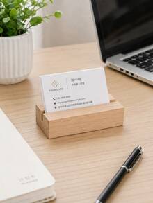 1/6/12 chiếc Giá đỡ số bàn bằng gỗ màu đen trang nhã - Giá đỡ thẻ tên chắc chắn với các cạnh bo tròn, thích hợp cho đám cưới, sinh nhật, tiệc tùng. - Xem 1