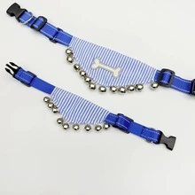 Khăn quàng cổ tam giác mới cho thú cưng, yếm bandana cho chó, vòng cổ có chuông, phù hợp cho mọi mùa. - Nhiều màu - Xem 1