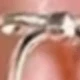 Silver With Bow