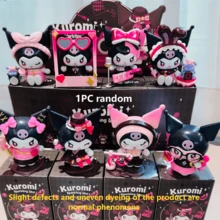 SANRIO 1/2/3个随机库洛米收藏手办，全新库洛米动漫玩偶 - 可爱PVC 3D模型，采用Q版库洛米表情设计，适合摆放在床头、书桌和车内。收藏礼物，圣诞节/生日礼物之选，情人节、婚礼、节日派对、母亲节礼物。 - 彩色 - 查看 15