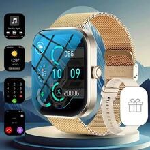 Smartwatch With Functions Including Call Answering, Message Alerts, Music Control, Remote Camera, Step Counter, Calorie Tracker, Multiple Sports Modes, Alarm, Incoming Call And Message Notifications, Compatible With Android And IOS Systems. - Multicolor - View 14
