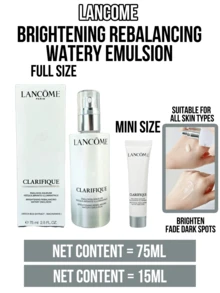 Lancôme Kem dưỡng ẩm Lancome Clarifique Radiant Skin Refining Moisturizer, 75ml, 15ml, làm sáng da xỉn màu, không đều màu, làm mờ các vết thâm nám và khuyết điểm, cân bằng dầu và độ ẩm, thu nhỏ lỗ chân lông, nuôi dưỡng kết cấu da thô ráp, không đều màu, kết cấu nhẹ, không nhờn, thấm nhanh, dưỡng ẩm và tươi mát lâu dài, phù hợp với mọi loại da, sử dụng hàng ngày vào buổi sáng và buổi tối, sản phẩm thiết yếu cho mọi mùa, món quà lý tưởng cho bạn bè, người thân và gia đình. - Kem dưỡng da Lancôme Aurora - Xem 3