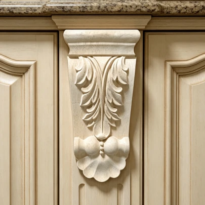 1pc Solid Wood Carving Inlaid Joist, Roman Stigma Home Decoration, Woodworking Supplies, Suitable For Cabinets, Doors And Windows, Fireplaces, Furniture, Background Walls, Porches, Offices And Other Decorations, Holiday Decorations, DIY Decorations.