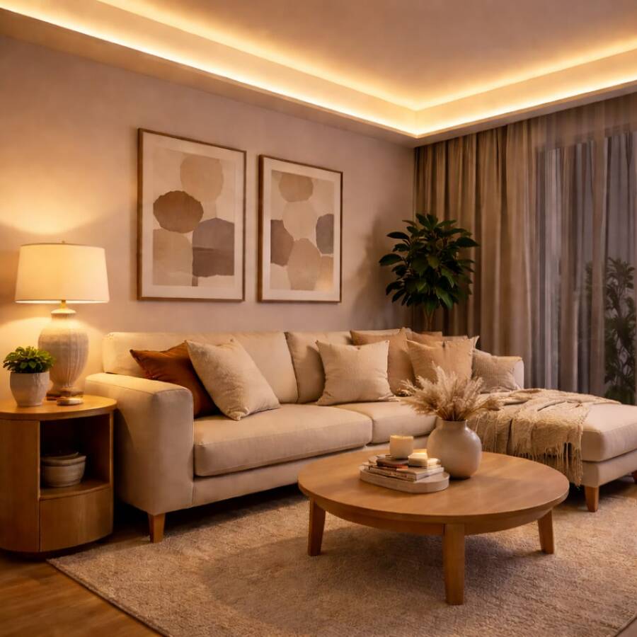 LED Strip Lights - Blanc chaud - Voir 1