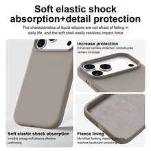 Luxury Magnetic Phone Case TPU Silicone Protection For IPhone 17 Pro Max 16 15 14 13 12 11 Black Blue Pink Grey Back Cover Shockproof Soft-Shell - Black - View 3