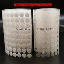 54pcs/216pcs/432pcs/1008pcs Kait Perekat Transparan Bening Diameter 1cm, Cakram Perekat Bulat Putih, Cocok untuk Pita Perekat Dua Sisi, Dapat Digunakan untuk Ruang Kelas, Kantor dan DIY di Rumah, 2pcs/1set - Putih - View 9