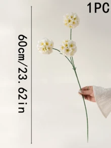 1/3pcs Artificial Chrysanthemum, Artificial Candy-Colored Flowers, 60cm/23.62in Tall, Suitable For Home Decor, Wedding Bouquets, Tabletop Decor, Wedding Decorations, Bridal Bouquets, DIY Wedding Bride Gifts, Birthday Party Supplies, Desktop Decor, Yard Decor, Fake Flowers, Back To School Decor, Mother's Day Gifts For Her, Kitchen Decor, Summer Decor, Living Room Decor, Spring Decor - Multicolor - View 10