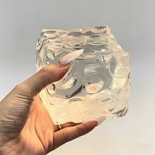 1 món đồ chơi bóp hình pho mát mật ong trong suốt cỡ lớn 10cm x 10cm, đồ chơi giảm căng thẳng, mềm mại và đàn hồi chậm, cảm giác bóp thoải mái, bóng bóp giảm stress, hiệu quả trong việc giảm căng thẳng và lo âu, đồ chơi bóp cầm tay, vật dụng thiết yếu hàng ngày, quà tặng ngày lễ (Màu ngẫu nhiên) - Nhiều màu - Xem 3