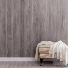 1 rollo de 40 cm x 3 m de papel tapiz autoadhesivo con diseño de grano de madera - Papel tapiz grueso con grano de madera, se puede pelar y pegar, adecuado para sala de estar, cocina, dormitorio, oficina y varios pisos interiores - A - Ver 13