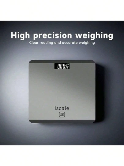 1 chiếc Cân điện tử ScaleSE dành cho nữ, Cân phòng tắm, Tải trọng tối đa 396 lbs/180 kg, Màn hình LED có đèn nền, Mặt kính cường lực, Cân điện tử đo trọng lượng cơ thể, Cân chính xác, Sử dụng pin (AAA), Không bao gồm pin, Thích hợp cho gia đình, phòng tập thể dục, ngoài trời, Lý tưởng cho gia đình và ký túc xá, Sử dụng được quanh năm, Món quà Giáng sinh tuyệt vời