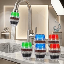 CUGBO 6PCS Kitchen Faucet Water Filter Replacement Universal Tap Purifier Cartridges Easy Install Long Lasting Filtration For Home Office Restaurant Clean Water - Color - View 7