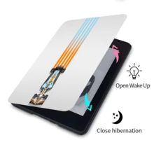 适用于 Kindle Paperwhite 7/6.8/6 英寸（第 12/11/10/7/6/5 代 - 2024 年款），赛车图案保护套 | Kindle 电子阅读器 Colorsoft Signature Edition 配件，简约可爱保护套，轻薄便携 | 超薄保护套，适合作为礼物送给同事和朋友 - 彩色 - 查看 4