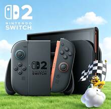 Nintendo Switch Hong Kong Version Switch 2 Game Console: 7.9-Inch OLED HD Screen, 256GB Storage, Portable Handheld Gaming Console, Intelligent Noise-Canceling Microphone, Supports 4K Output, Multi-Language System. - View 7
