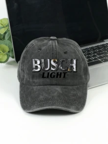 Men Baseball Cap - Black - View 1