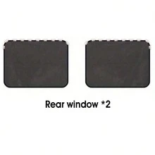 4pcs/2pcs Foldable Car Sunshade, Includes Front And Rear Windows, Magnetic Attachment, Effectively Blocks Sunlight And Reduces Glare, Suitable As Gift For Friends, Graduation Gift, Back To School Gift, Christmas Decoration, Valentine's Day Gift, Gift For Parents, Halloween, Thanksgiving, Personalized Gift, Birthday Gift, New Year Gift - A - View 12