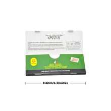HORENT Green Classic Shell 110MM Series Transparent Rolling Papers, Portable Booklet Design, 50 Sheets/Booklet, Essential For Smokers, Smoking Accessories Rolling Papers - View 4