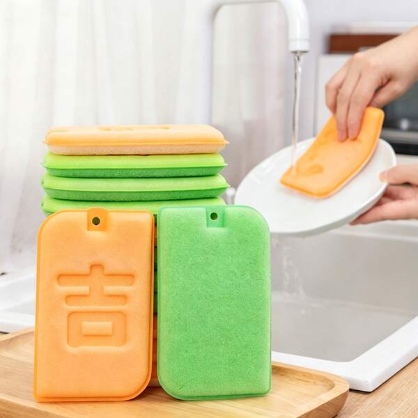Khăn lau bát đĩa cỡ lớn, dày dặn - Siêu thấm hút, mềm mại với da tay, chà rửa hiệu quả, dễ vệ sinh, bền và có thể tái sử dụng - Lý tưởng cho việc rửa bát và lau dọn nhà bếp.