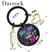 Nurse Work Accessories Keychain For CNA RN Medical Assistant, Nursing Student Essentials, Nurse Week Appreciation Thank You Gift - Multicolor - View 7