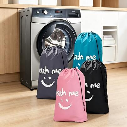 1/3 túi đựng đồ giặt cỡ lớn có dây rút, tiện dụng khi đi du lịch và cất giữ đồ - Túi xách tay để đựng quần áo.