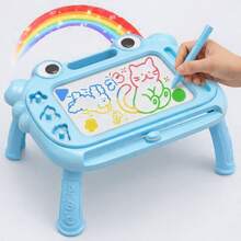 Magnetic Drawing Board For With Stand, Educational  Writing Board - Blue - View 6