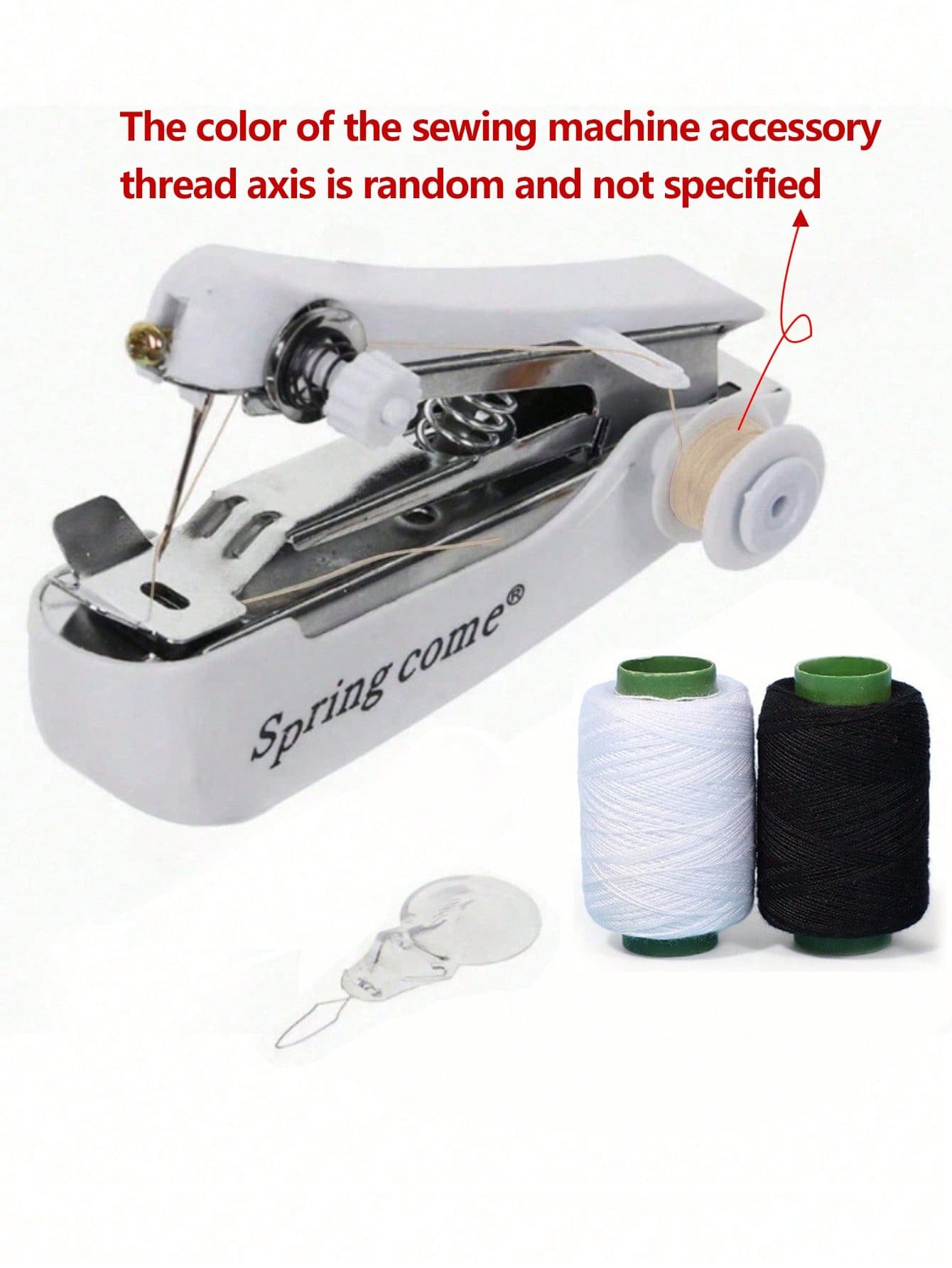 Portable Mini Sewing Machine, Handheld Manual Simple Sewing, Household ...