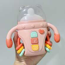 Juguete musical para bebés, juguete de aprendizaje sensorial con música y luces, juguete musical con chupete y mordedor, sonajero para niños pequeños - Multicolor - Ver 5