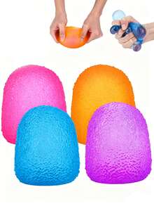 WPETLE 1pc Random Color Squeeze Soft Candy - Stress Relief Toy, Sensory Toy, Birthday/Party Favor, Anxiety Relief, Stocking Stuffer, Classroom Reward (Random Style) - Multicolor - View 3