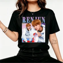 Women T-Shirts - Black - View 6