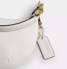 Coach Women's Mini Payton Chain Top Handle Bag - 粉筆 - 查看 3