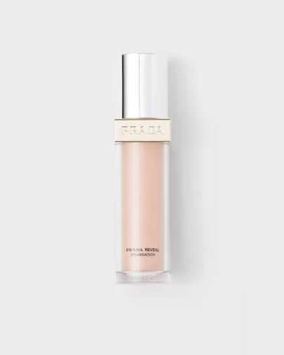  [15ml] Fundación Photon PRADA, cuidado de la piel con fermentación de bífida y de larga duración, acabado natural de enfoque suave, adecuado para piel seca y mixta, base de maquillaje de lujo