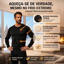 Women's Winter Thermal Set | Cold Kit Flannel Plush Lined Snow Warm Second Skin - 黑色 - 查看 9