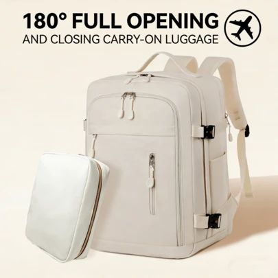 Myco Viz Air 40x30x20cm Convertible Personal Item/Carry-On Bag/Travel Backpack, Suitable For Short Trips, Easily Fits Under Seat, Fits 14-Inch Laptop, Portable, Solid Color, Travel/Trolley/TSA-Compliant Airplane Backpack, Bookbag Holiday, Camping, Hiking Bag