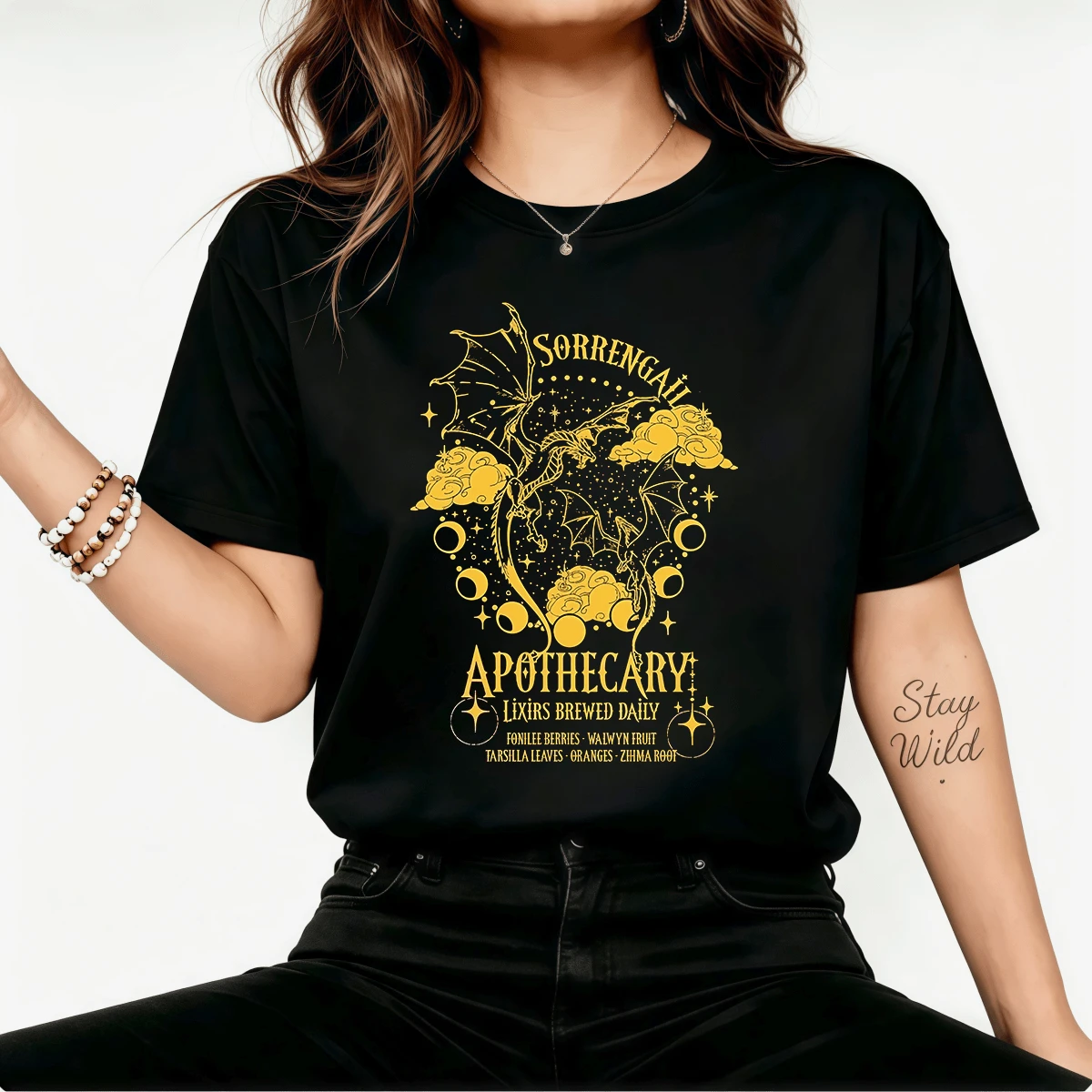 Women T-Shirts - Black - View 1