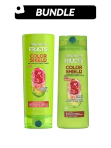 Garnier 【洗发水套装】果萃亮泽护发素+果萃亮泽洗发水 354毫升+370毫升 - 洗髮+護髮素 - 查看 1