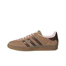 adidas originals SAMBA OG 柔軟鞋面 輕鬆腳感 低筒 板鞋 男女同款 - 棕色 - 查看 20