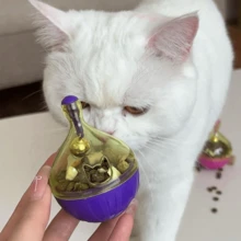 Bite-Resistant Durable Bell Feeding Toy; Cat Food Dispenser Toy, Parrot Interactive Rolling Foraging Toy, Pet Smart Feeding Ball, Suitable For Parrots, Macaws, Lovebirds And Hamsters, Year-Round Use. - View 7