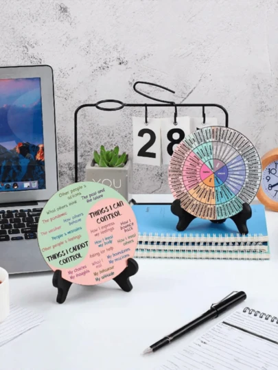 1 tượng gỗ hình guồng quay giúp chữa lành cảm xúc, đồ trang trí giảm căng thẳng tâm lý, vật dụng thủ công cần thiết cho gia đình và văn phòng.