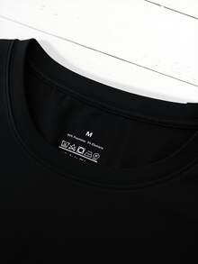 Running Up That Hill Pink Disco Ball Print Women's Inspiration T-Shirt Short Round-Neck Top - White Light Spring And Summer Casual Holiday Fantasy Design And Iconic Quotes - Machine Washable Comf - Black - View 5