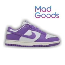 Nike Womens Dunk Low Next Nature 'Black Raspberry' (Women's Sizes) Summit White/Black Raspberry/Sail/Black DD1873-108 Autumn New - Purple - View 1