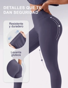 Women Leggings - Purple - View 5