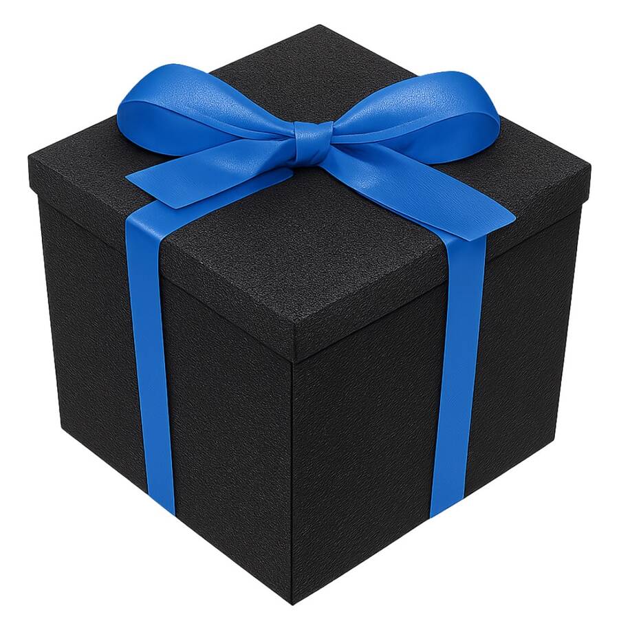 Luxurious Decorative Mother's Day Gift Box - Blue - View 1