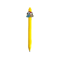 Bluey 8支装布鲁伊圆珠笔，热门跨境办公用品及礼品文具，PVC软橡胶材质 - 多色 - 查看 2