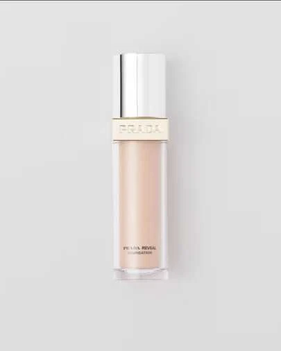  [15ml] PRADA Photon Fondöten, Bifida Ferment Cilt Bakımı ve Uzun Süre Kalıcı, Yumuşak Odaklı Doğal Bitiş, LN5/LN10 Kuru/Karma Ciltler İçin Uygun, Lüks Makyaj Bazı