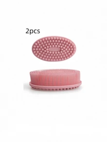 1 Peça Esfoliante Corporal de Silicone, Esfoliante Corporal, Adequado para Chuveiro, Espuma Rica, Duradouro e de Longa Duração, Esfoliante Corporal Suave, Adequado para Rotina de Cuidados com a Pele no Chuveiro e no Banho. - Multicolorido - Visão 18