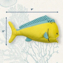 Ocean Collection Dog Toys | Jumbo Sized Mandi The Mahi Mahi | Cute, Durable, &  Plush Chew Toys For Dogs 50 Lbs & Up |  Friendly & 100%  Materials - 巨型 - 查看 5