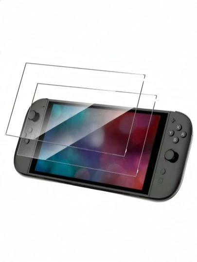 Yezodawee Protector de pantalla de vidrio templado para Nintendo Switch 2, de 7.9 pulgadas, HD claro, anti-arañazos, compatible con carcasas, sin burbujas, fácil instalación.
