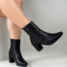 Women Ankle Boots & Booties - 黑色 - 查看 3