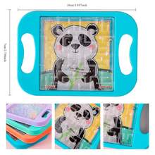 12 quả bóng mini cầm tay chơi mê cung, đồ chơi xếp hình mê cung, trò chơi mê cung hoạt hình, trò chơi trí tuệ với bóng thăng bằng, bóng mê cung cầm tay, đồ chơi nhồi bông bóng rổ, đồ trang trí khoa học vật lý, trò chơi mê cung hoạt hình, bao gồm bóng thăng bằng, thích hợp cho giáo dục mầm non, rèn luyện sự tập trung, thư giãn hàng ngày, trò chơi di động (Màu ngẫu nhiên) - Nhiều màu - Xem 5